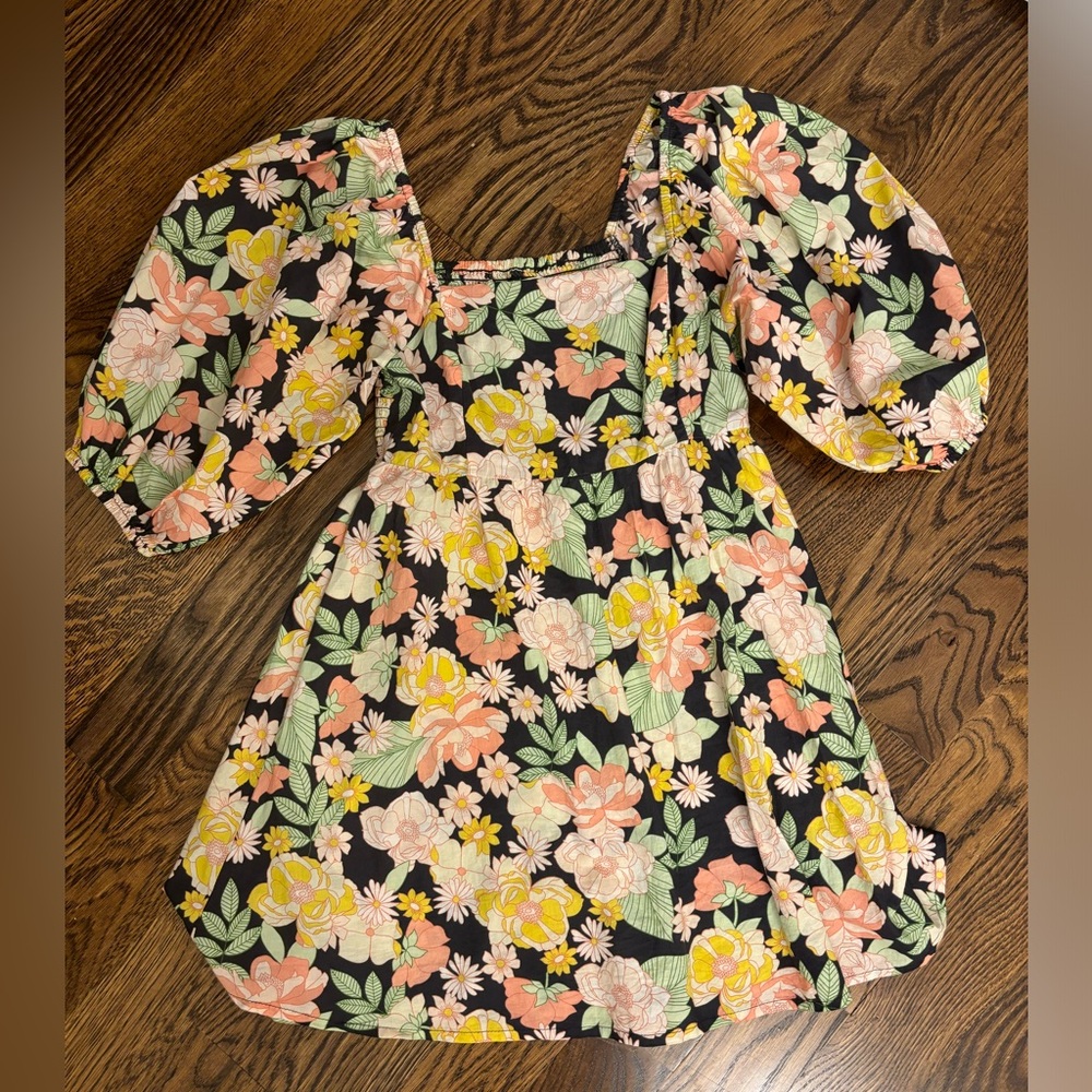 Saltwater LUXE Black Floral Dress